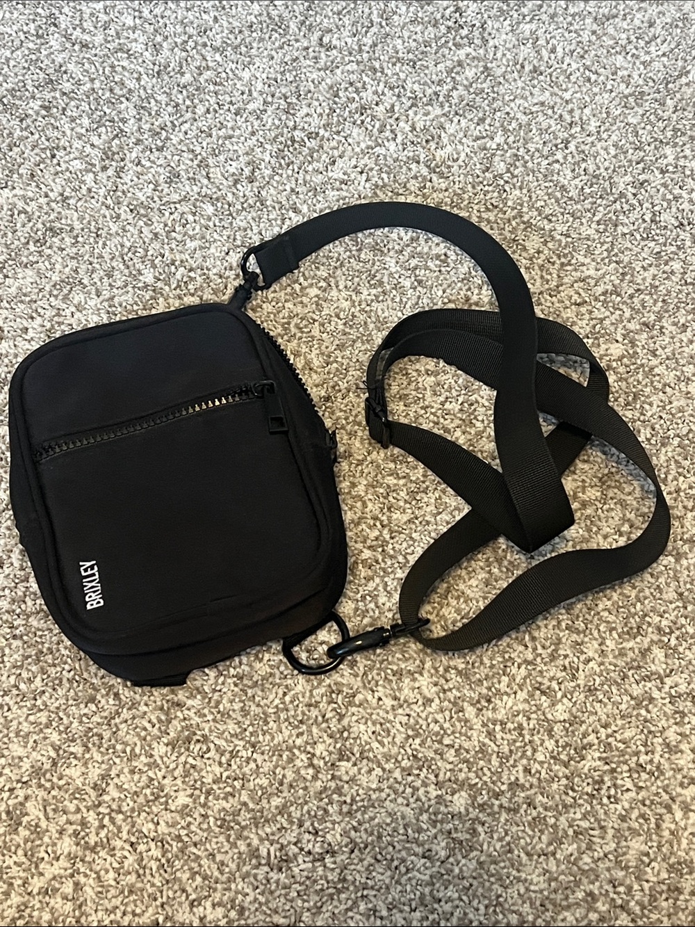 Womens Brixley Black Crossbody Sling Bag